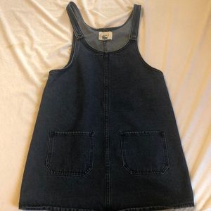 Forever 21 Jean Overall Dress